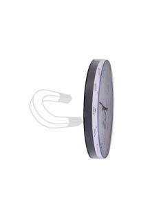   ALBA Falióra, mágneses hátlappal, 25 cm, ALBA "Classic", fekete