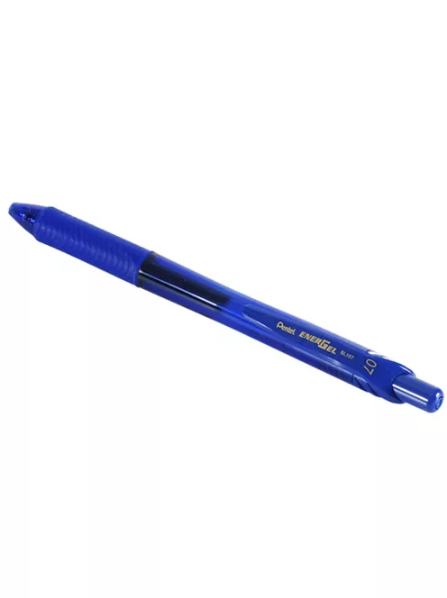 Rollertoll zselés golyóátmérő 0,7 mm, Pentel EnerGelX BL107-CX, írásszín kék