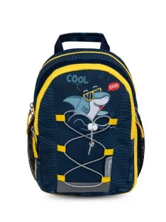   BELMIL Hátizsák, cipzáras, BELMIL "Mini Kiddy Cool Dude", cápa