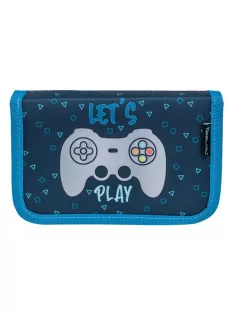   BELMIL Tolltartó, klapnis, cipzáras, BELMIL "Next Level", kék, kontroller