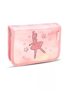   BELMIL Tolltartó, klapnis, cipzáras, BELMIL "Ballerina" fekete-rózsaszín, balerina