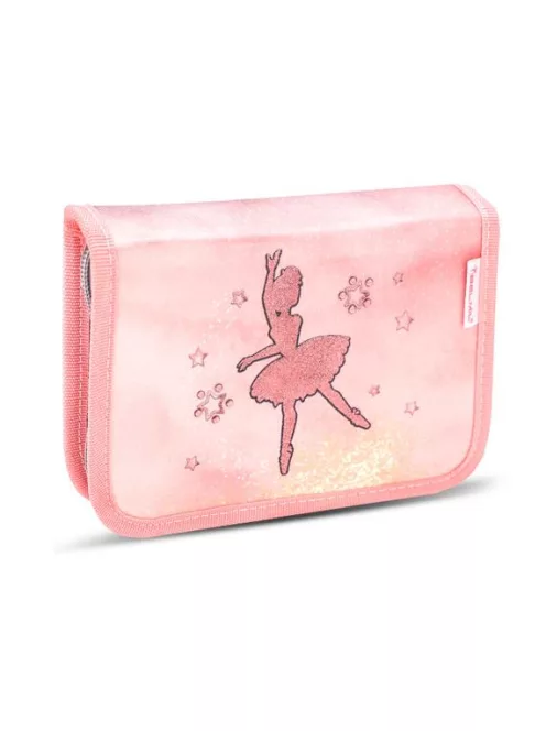 BELMIL Tolltartó, klapnis, cipzáras, BELMIL "Ballerina" fekete-rózsaszín, balerina