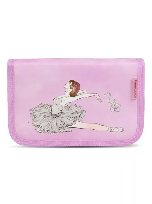 BELMIL Tolltartó, klapnis, cipzáras, BELMIL "Ballerina", lila, balerina