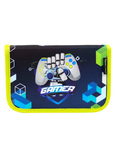 BELMIL Tolltartó, klapnis, cipzáras, BELMIL "Pixel Cube Game", többszínű, pixel