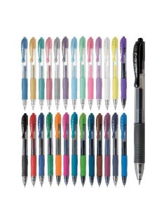   Zseléstoll 0,5mm, nyomógombos Pilot G-2, írásszín fekete