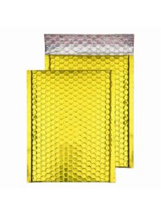   BLAKE Légpárnás tasak, C5+, 250x180 mm, BLAKE, csillogó arany