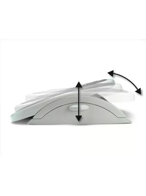 KENSINGTON Lábtámasz, állítható magasságú, KENSINGTON "SoleMate Plus", szürke