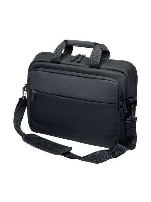 KENSINGTON Notebook táska, 16", újrahasznosított anyagból, KENSINGTON "EQ Briefcase", fekete