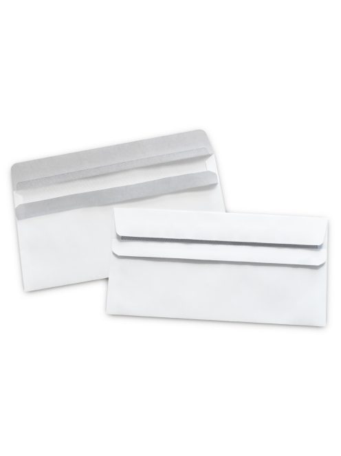 Boríték LA4 öntapadó bélésnyomott 110x220mm Bluering® fehér