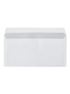   Boríték LA4 szilikonos bélésnyomott jobb ablakos 35x90mm 110x220mm J28A20 Bluering® fehér