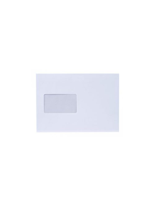 Boríték LC/5 szilikonos bélésnyomott bal ablak 45x90mm 162x229mm B20A60 Bluering® fehér