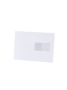   Boríték LC/5 szilikonos bélésnyomott jobb ablakos 45x90mm 162x229mm J20A60 Bluering® fehér