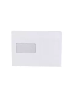   Boríték LC/5 öntapadó bélésnyomott bal ablakos 45x90 162×229mm B20A60 Bluering® fehér