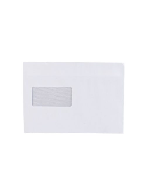 Boríték LC/5 öntapadó bélésnyomott bal ablakos 45x90 162×229mm B20A60 Bluering® fehér