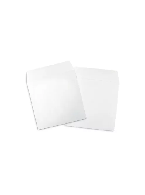 Boríték TCD öntapadó CD/DVD papírtok 125x125mm, 100 db/csomag, Bluering®