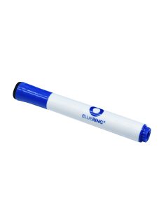   Táblamarker 3mm, mágneses, táblatörlővel multifunkciós Bluering® kék