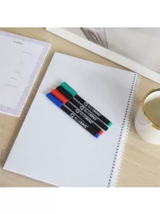   Rostirón, tűfilc alkoholos készlet, 0,4mm, OHP Bluering® S, 4 klf. szín