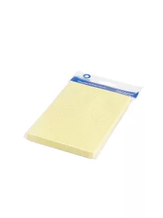   Jegyzettömb öntapadó, 102x152mm, 100lap, Bluering® , kockás sárga