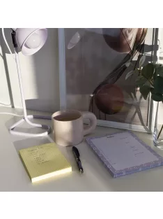   Jegyzettömb öntapadó, 102x152mm, 100lap, Bluering® , kockás sárga