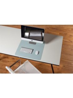   RS OFFICE Könyökalátét, PP, 60x60 cm, RS OFFICE, "Puro Sens Stijl Soft Aqua"