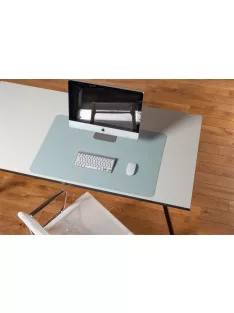   RS OFFICE Könyökalátét, PP, 90x60 cm, RS OFFICE, "Puro Sens Stijl Soft Aqua"