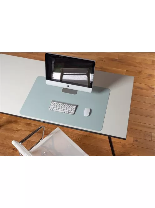 RS OFFICE Könyökalátét, PP, 90x60 cm, RS OFFICE, "Puro Sens Stijl Soft Aqua"