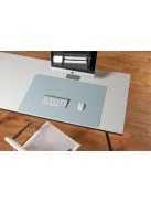 RS OFFICE Könyökalátét, PP, 90x60 cm, RS OFFICE, "Puro Sens Stijl Soft Aqua"