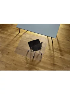   RS OFFICE Székalátét, kemény felületre, PET, 130x120 cm, RS OFFICE "Duragrip Meta"