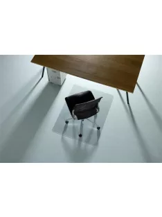   RS OFFICE Székalátét, szőnyegre, PET, 90x120 cm, RS OFFICE "Duragrip Meta"