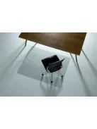 RS OFFICE Székalátét, szőnyegre, PET, 150x120 cm, RS OFFICE "Duragrip Meta"