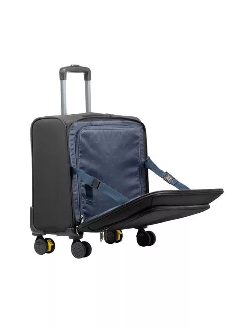 RIVACASE Utazóbőrönd, laptoprekesszel, 15,6", 46x42x22 cm, RIVACASE "Tegel 8481", fekete