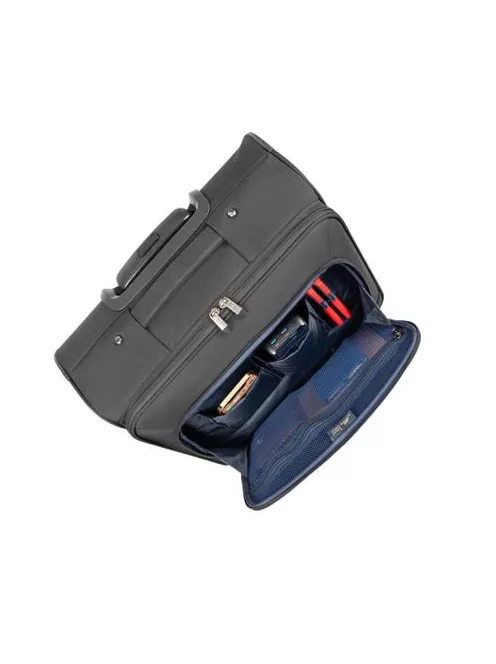 RIVACASE Utazóbőrönd, laptoprekesszel, 15,6", 46x42x22 cm, RIVACASE "Tegel 8481", fekete