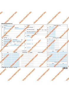 Pátria Nyomtatvány Munkaügyi nyilvántartó A/4 fekvő