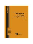 Pátria Nyomtatvány Egészségügyi nyilatkozat és vizsgálati adatok 8 lapos füzet 102x140 mm