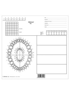   Pátria Nyomtatvány Iskolafogászati törzslap fiú szabadlap 247x230 mm