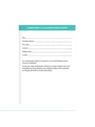 Pátria Nyomtatvány Mérésnapló napi vérnyomás- és vércukorértékek rögzítéséhez 115x160 mm