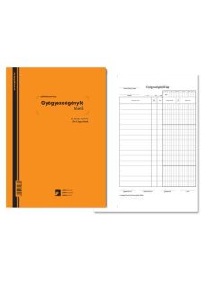   Pátria Nyomtatvány Gyógyszerigénylés 50x3 lapos tömb A/4 álló