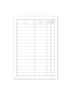   Pátria Nyomtatvány Soros (folyószámos) iktatókönyv 100 lapos A/4 álló