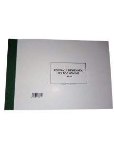   Pátria Nyomtatvány Postaküldemények feladókönyve A/4 fekvő