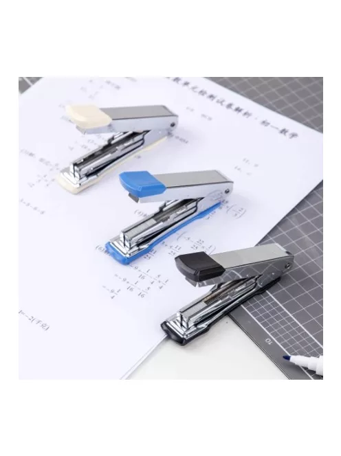 No. 10 tűzőgép, fém, 20 lap, világos kék