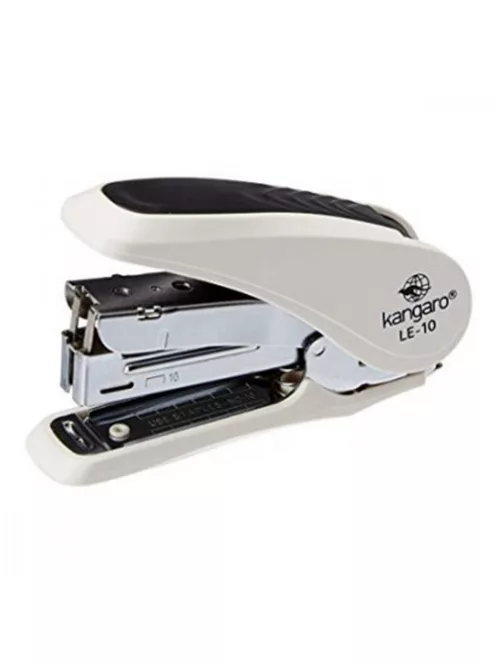 LE-10 Less Effort tűzőgép No. 10, fém, 20 lap, csontfehér