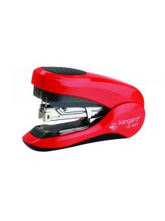   LE-45F Less Effort tűzőgép 24-26/6-8, lapos tűzés, 40 lap, piros + ajándék 24/8 tűzőkapocs