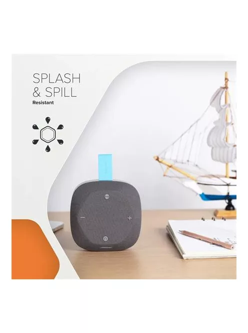 CANYON Hangszóró, hordozható, Bluetooth 5.3, CANYON "Hexagon 10", szürke-kék