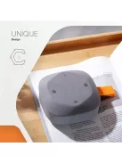 CANYON Hangszóró, hordozható, Bluetooth 5.3, CANYON "Hexagon 10", szürke-narancs