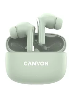   CANYON Fülhallgató, TWS vezeték nélküli, Bluetooth 5.4, CANYON "OnGo 9", zsálya