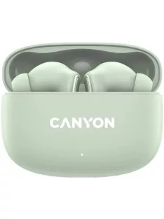   CANYON Fülhallgató, TWS vezeték nélküli, Bluetooth 5.4, CANYON "OnGo 9", zsálya