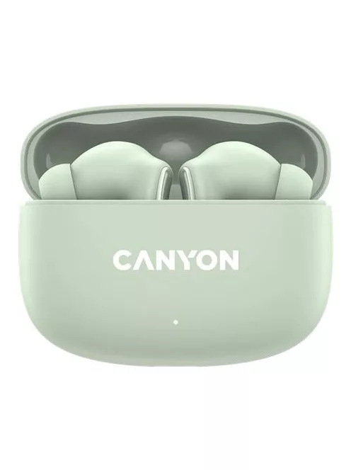 CANYON Fülhallgató, TWS vezeték nélküli, Bluetooth 5.4, CANYON "OnGo 9", zsálya