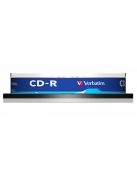 VERBATIM CD-R lemez, 700MB, 52x, 10 db, hengeren, VERBATIM "DataLife"