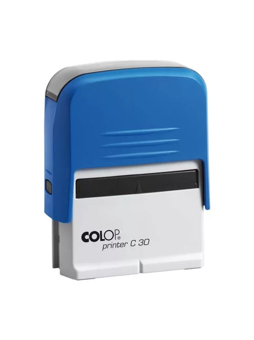 Bélyegző C30 Colop kék ház/fekete párna