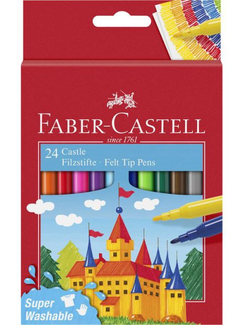 Filctoll készlet 24 db-os, Faber-Castell Castle